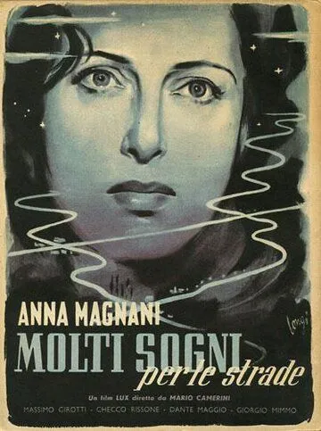 Постер: Мечты на дорогах / Molti sogni per le strade (1948)