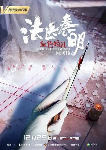 Постер: Судмедэксперт Цинь Мин: Кровавая свадьба / Fa yi Qín Míng zhi xue se hun li (2019)