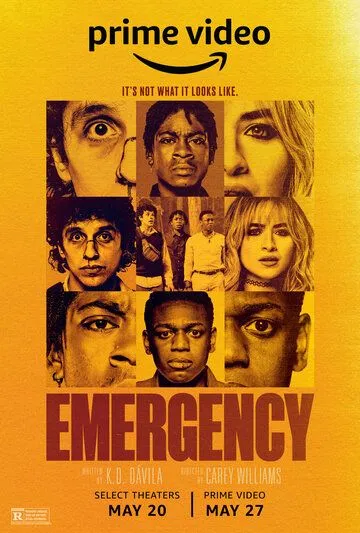 Постер: Чрезвычайная ситуация / Emergency (2022)