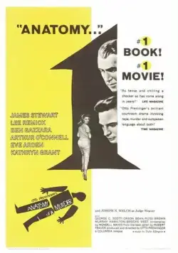 Постер: Анатомия убийства / Anatomy of a Murder (1959)