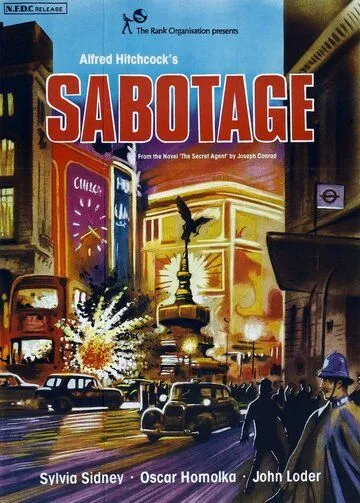 Постер: Саботаж (1936)