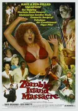 Постер: Резня на острове зомби / Zombie Island Massacre (1984)