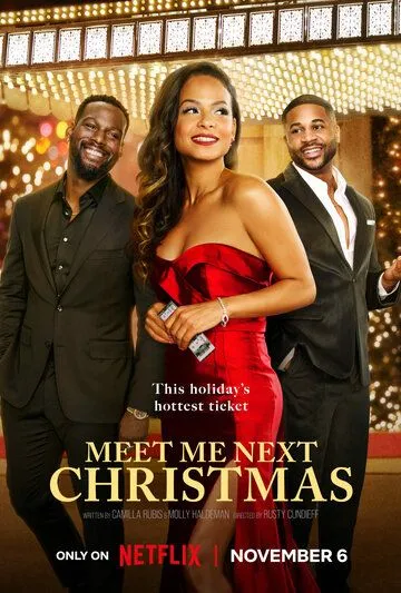 Постер: Встретимся на следующее Рождество / Meet Me Next Christmas (2024)