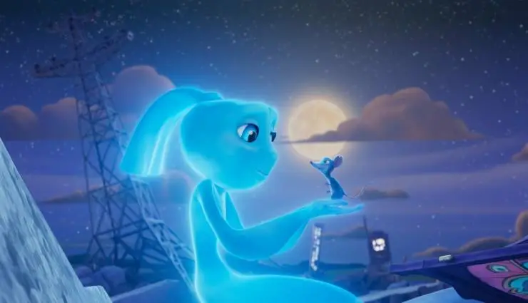 Кадр из Команда монстров (2024) Кадр 2 из мультфильма Команда монстров / Elli and the Ghostly Ghost Train (2024)