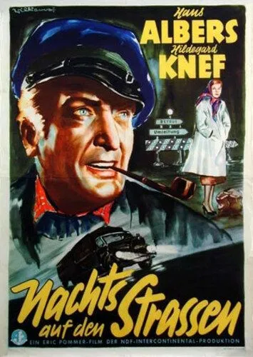 Постер: Ночью на улицах / Nachts auf den Straßen (1952)