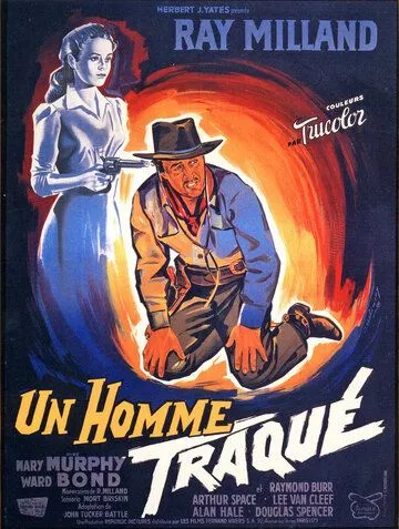 Постер: Мужчина один / A Man Alone (1955)