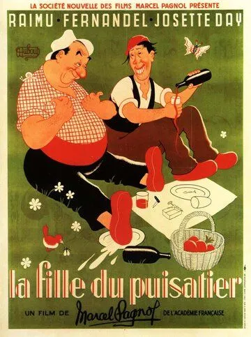 Постер: Дочь землекопа / La fille du puisatier (1940)