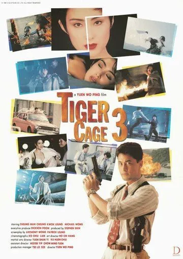 Постер: Клетка тигра 3 / Leng mian ju ji shou (1991)