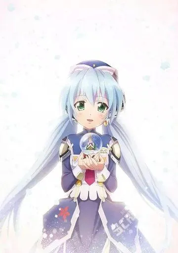 Постер: Планетарианка: Снежный шар / Planetarian: Snow Globe (2021)