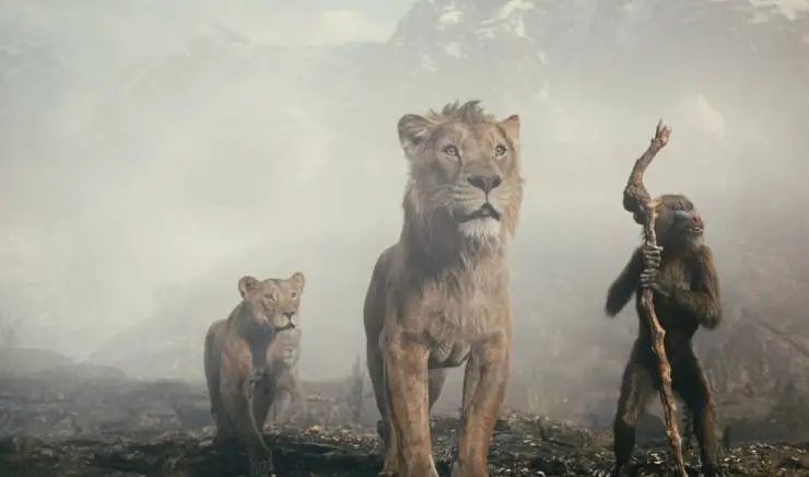Кадр из Муфаса: Король Лев (2024) Кадр 1 из мультфильма Муфаса: Король Лев / Mufasa: The Lion King (2024)