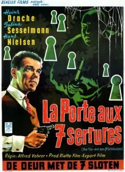 Постер: Дверь на семи замках / Die Tür mit den 7 Schlössern (1962)
