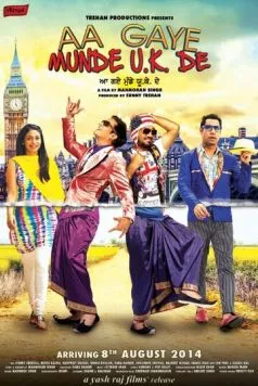 Постер: Парни из Англии 2 / Aa Gaye Munde U.K. De (2014)