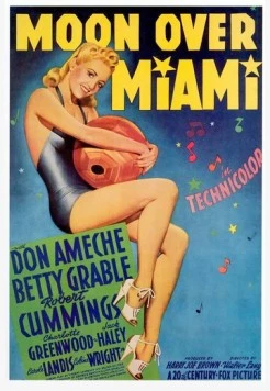 Постер: Луна над Майами / Moon Over Miami (1941)