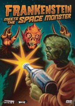 Постер: Франкенштейн встречает космического монстра / Frankenstein Meets the Spacemonster (1965)