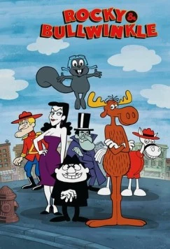 Постер: Приключения бельчонка Рокки и лосенка Буллвинкля / The Bullwinkle Show (1960)