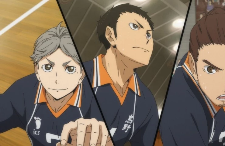 Кадр из Волейбол!! (2015) Кадр 1 из аниме фильма Волейбол!! / Gekijouban Haikyuu!! (2015)