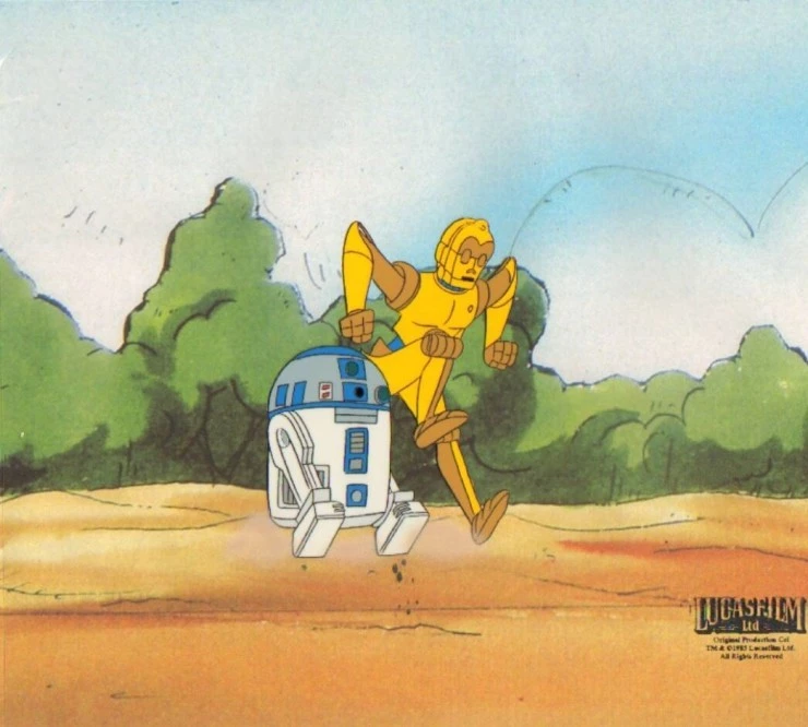 Кадр из Дроиды (1985) Кадр 1 из мультфильма Дроиды / Star Wars: Droids (1985)