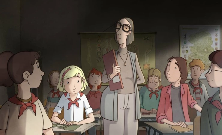 Кадр из Фритци - чудесная история о воссоединении Германии (2019) Кадр 2 из мультфильма Фритци - чудесная история о воссоединении Германии / Fritzi: A Revolutionary Tale (2019)