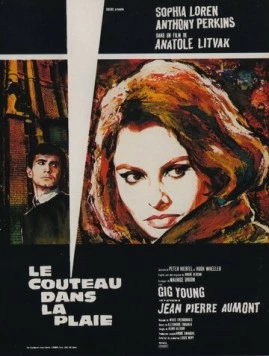 Постер: Пять миль до полуночи / Le couteau dans la plaie (1962)