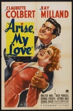 Постер: Воскресни, любовь моя / Arise, My Love (1940)