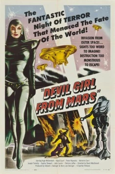 Постер: Дьяволица с Марса / Devil Girl from Mars (1954)