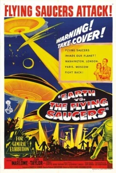 Постер: Земля против летающих тарелок / Earth vs. the Flying Saucers (1956)