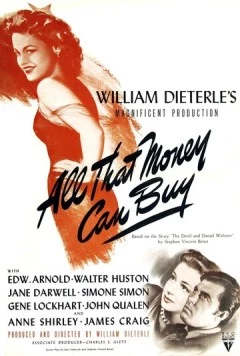 Постер: Дьявол и Дэниэл Уэбстер / All That Money Can Buy (1941)