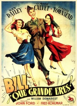 Постер: Когда Вилли возвращался домой / When Willie Comes Marching Home (1950)