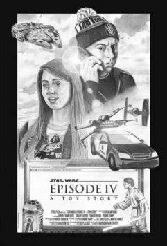Постер: Звёздные войны: Эпизод IV ‒ История игрушек / Star Wars: Episode IV - A Toy Story (2015)