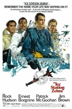 Постер: Полярная станция «Зебра» / Ice Station Zebra (1968)