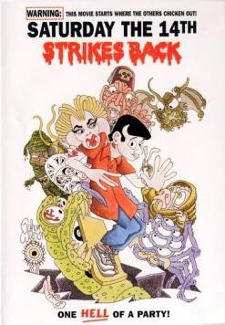 Постер: Суббота 14-е наносит ответный удар / Saturday the 14th Strikes Back (1988)