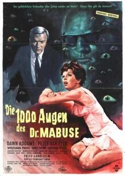 Постер: 1000 глаз доктора Мабузе / Die 1000 Augen des Dr. Mabuse (1960)