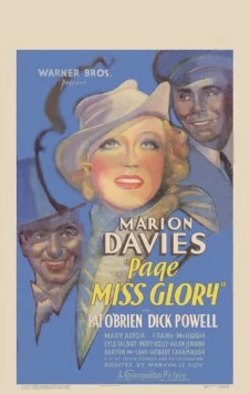 Постер: Мисс Глори / Page Miss Glory (1935)