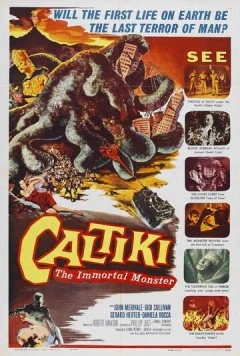 Постер: Калтики, бессмертный монстр / Caltiki il mostro immortale (1959)