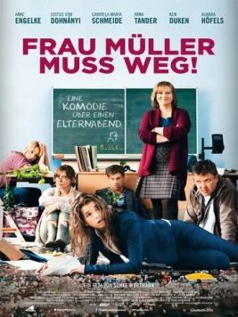 Постер: Фрау Мюллер должна уйти! / Frau Müller muss weg! (2015)