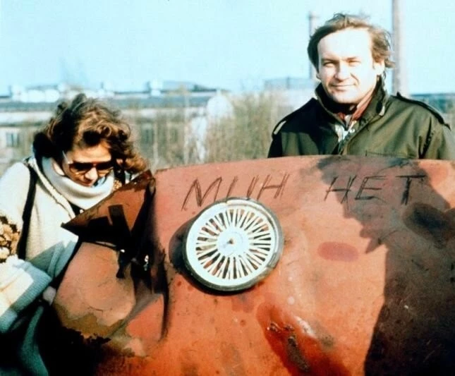 Кадр из Человек из железа (1981) Кадр 2 из фильма Человек из железа / Czlowiek z zelaza (1981)