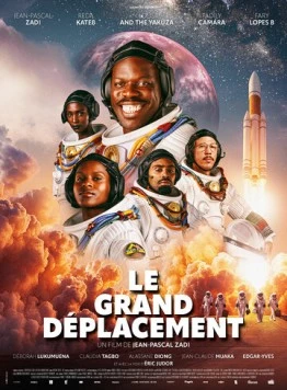 Постер: Чёрный космос / Le grand déplacement (2025)