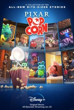 Постер: Мультяшки Pixar / Pixar Popcorn (2021)