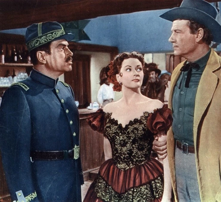 Кадр из Пограничная река (1954) Кадр 1 из фильма Пограничная река / Border River (1954)
