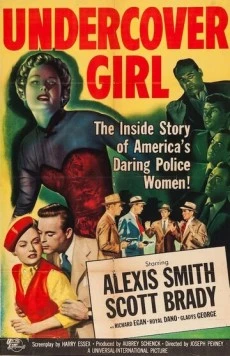 Постер: Девушка под прикрытием / Undercover Girl (1950)