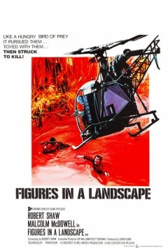 Постер: Силуэты на пересечённой местности / Figures in a Landscape (1970)
