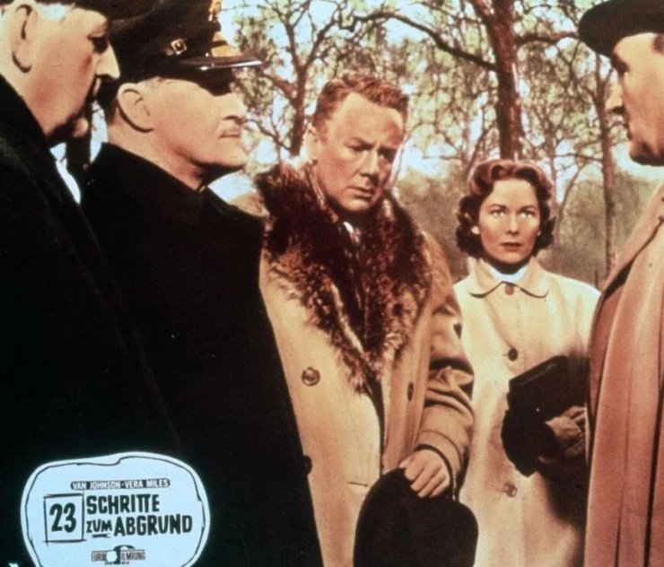 Кадр из Двадцать три шага по Бейкер Стрит (1956) Кадр 3 из фильма Двадцать три шага по Бейкер Стрит / 23 Paces to Baker Street (1956)