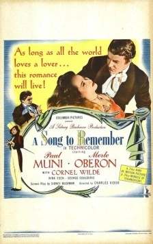 Постер: Песня на память / A Song to Remember (1945)