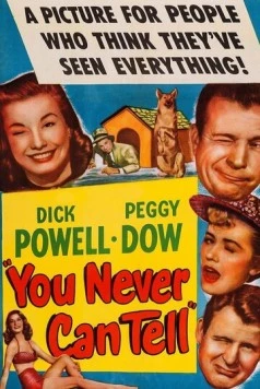Постер: Ты никогда не сможешь сказать / You Never Can Tell (1951)