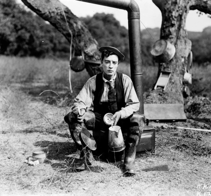 Кадр из Шаронавт (1923) Кадр 1 из фильма Шаронавт / Balloonatic (1923)
