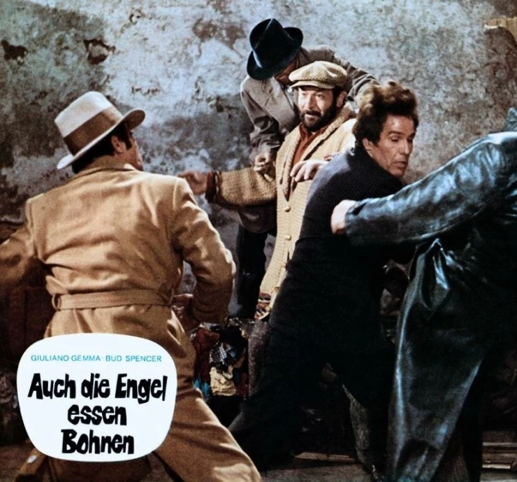 Кадр из Даже ангелы едят фасоль (1973) Кадр 2 из фильма Даже ангелы едят фасоль / Anche gli angeli mangiano fagioli (1973)