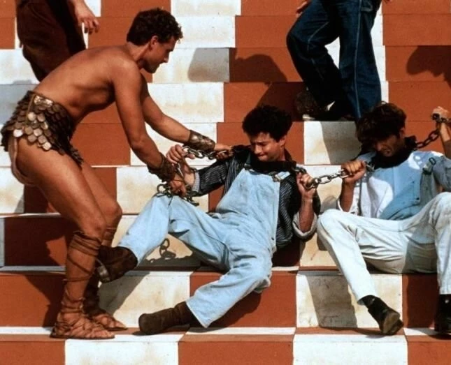 Кадр из Доброе утро, Вавилон (1987) Кадр 3 из фильма Доброе утро, Вавилон / Good morning Babilonia (1987)