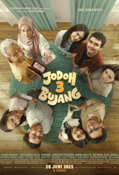 Постер: Три брата на выданье / Jodoh 3 Bujang (2025)