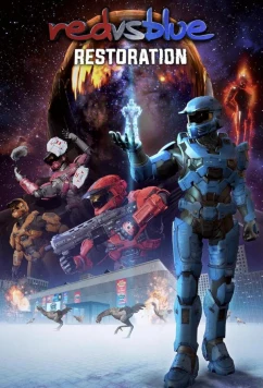 Постер: Красные против синих: Возрождение / Red vs. Blue: Restoration (2024)